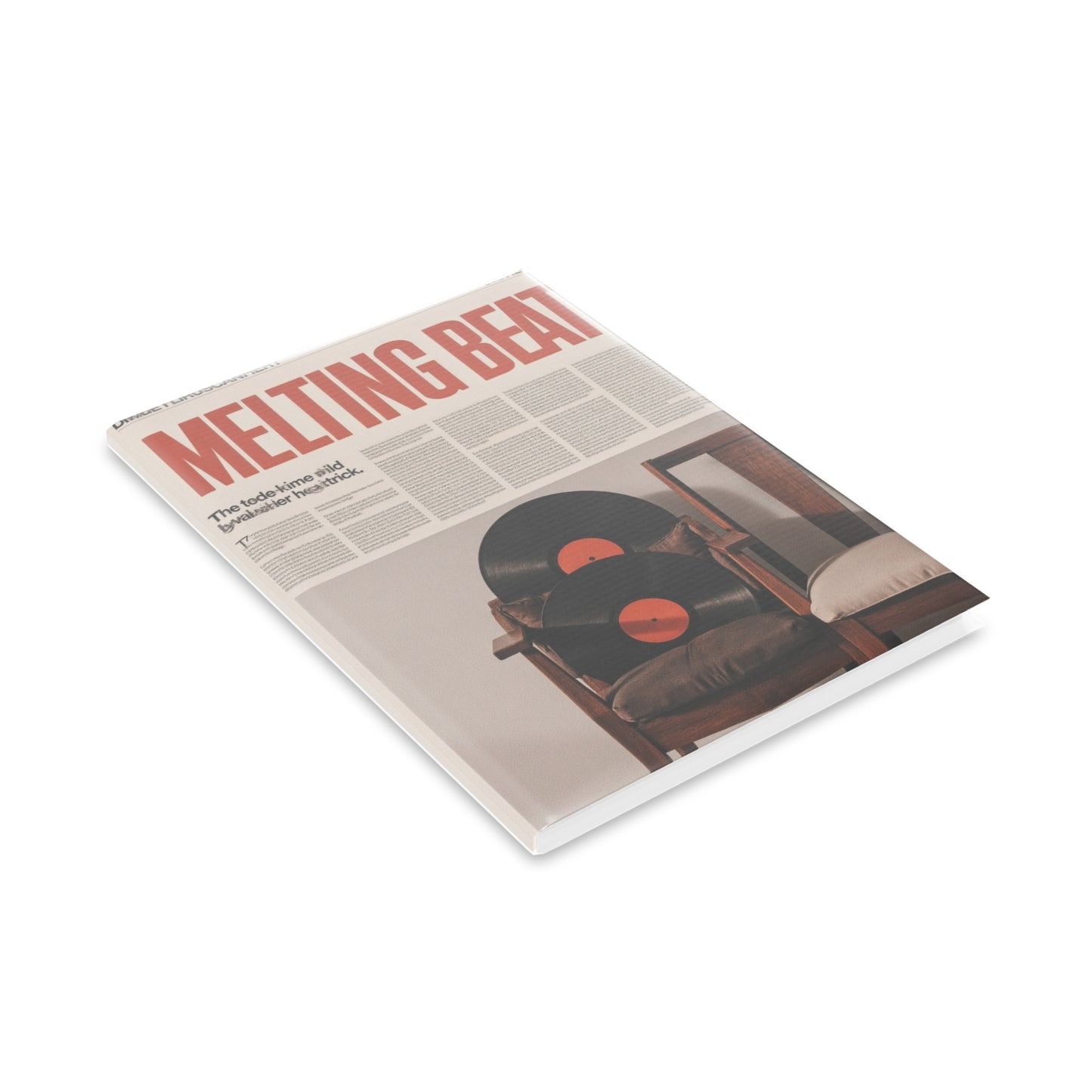 Hardcover Notebook with Puffy Covers